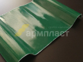 Лист стеклопластиковый профилированный цветной 20-100-1,0 (трапеция)