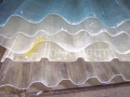 Лист стеклопластиковый профилированный бесцветный 20-100-0,8 (волна)