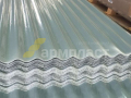 Лист стеклопластиковый профилированный бесцветный 20-100-1,2 (волна)
