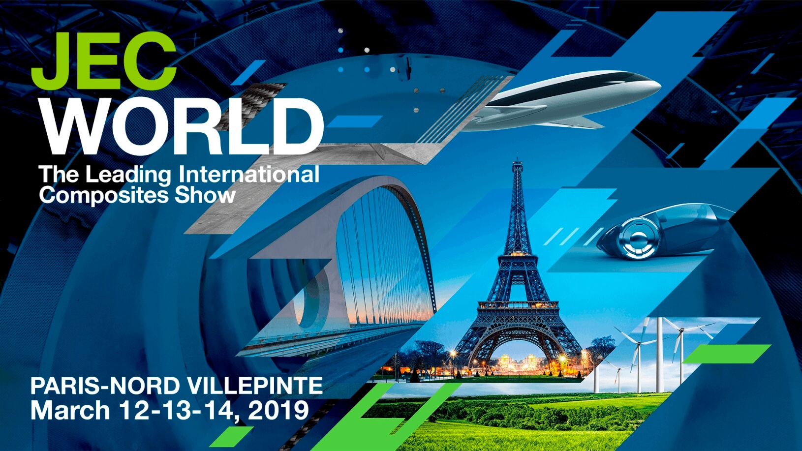JEC World 2019. Международная выставка композитных материалов во Франции, Париж